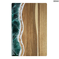 Ορθογώνια σανίδα κουζίνας με εποξειδική ρητίνη "Sea Bay" από ξύλο ακακίας – DD553 - Sellzone.bg Ορθογώνια σανίδα κουζίνας με εποξειδική ρητίνη "Sea Bay" από ξύλο ακακίας – DD553